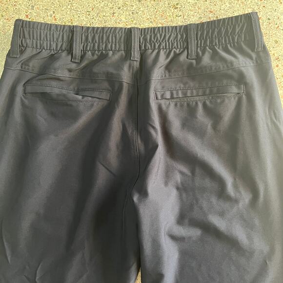 Marc New York Andrew Marc Black Stretch Pants 34x32 Mens Slim Fit Trousers - Picture 6 of 14